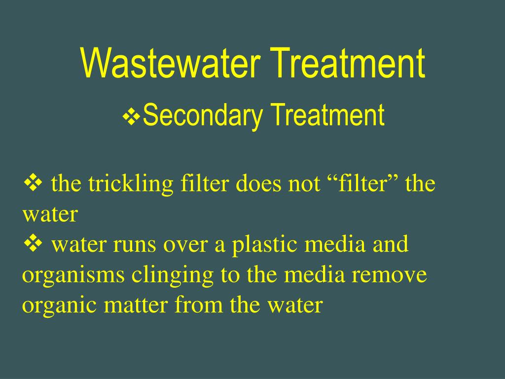 PPT - Wastewater Treatment PowerPoint Presentation, free download - ID ...