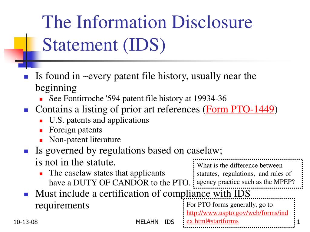 what is presentation and disclosure