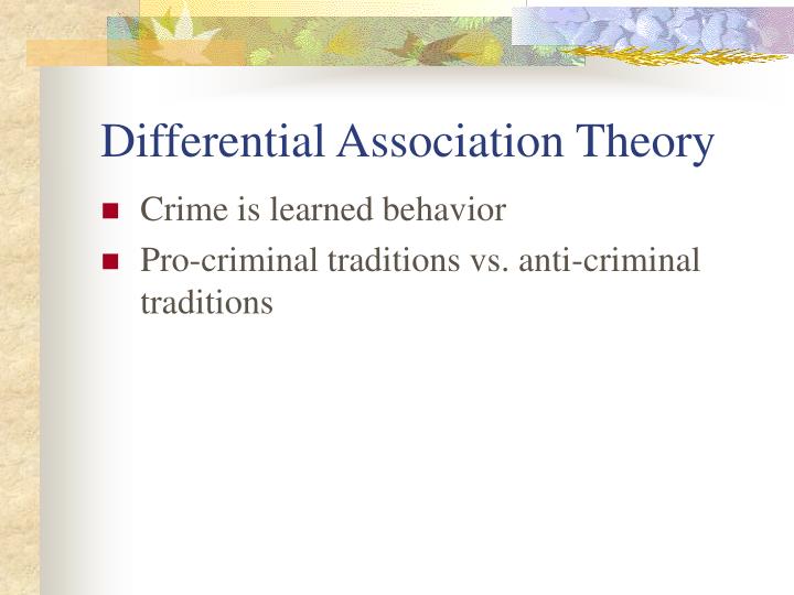 differential association