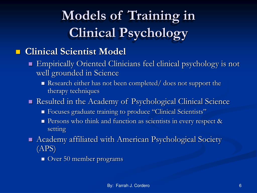 PPT Current Issues in Clinical Psychology PowerPoint Presentation, free download ID739804