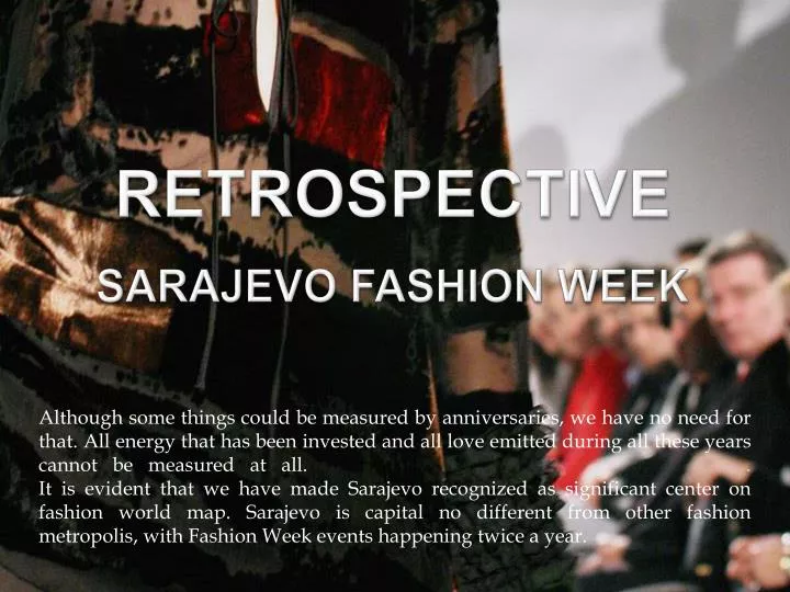 sarajevo fashion week n.
