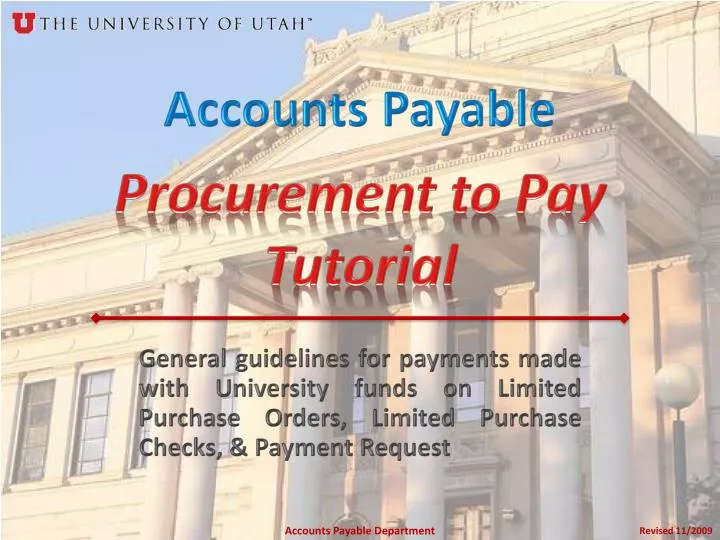 procurement to pay tutorial n.