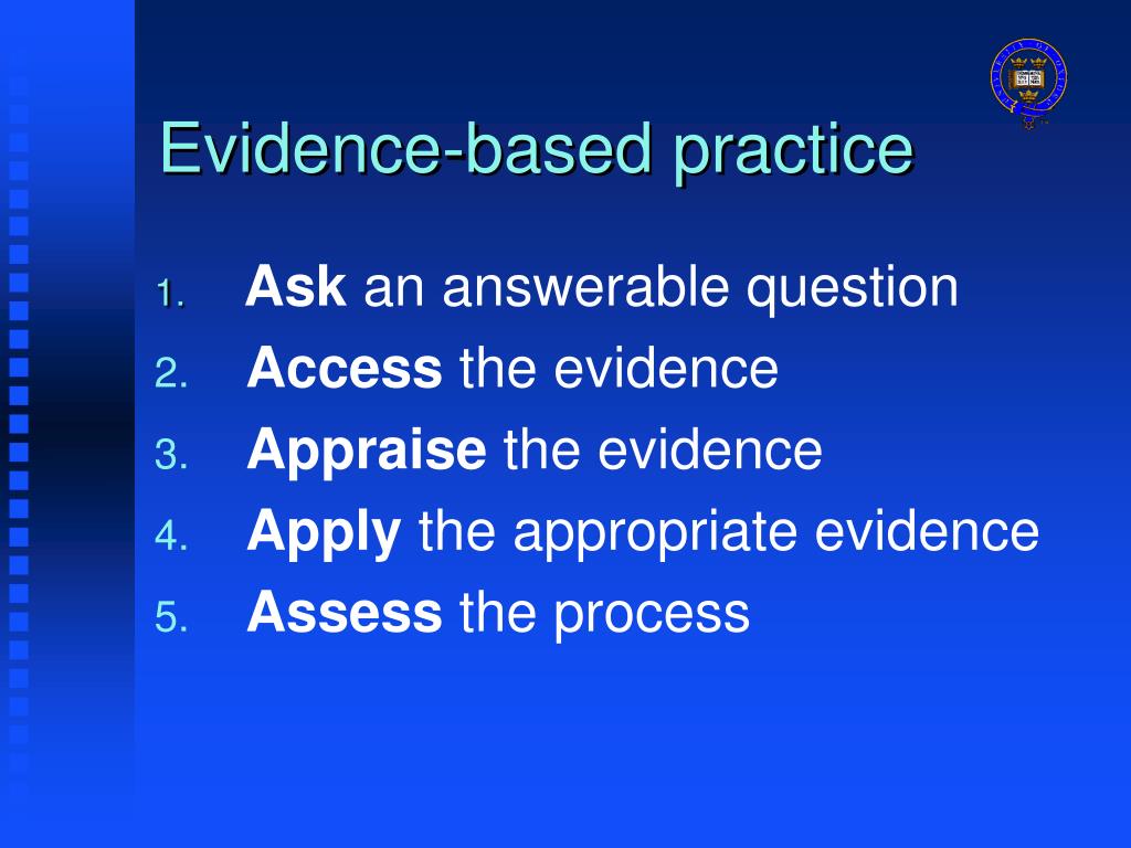 PPT - Teaching And Learning Evidence-Based Practice: Curriculum ...