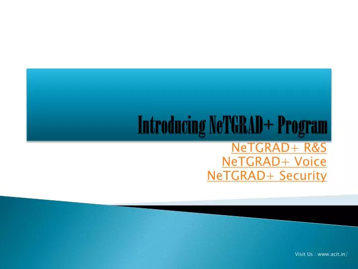 introducing netgrad program n.