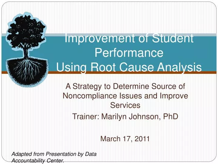 improvement of student performance using root cause analysis n.