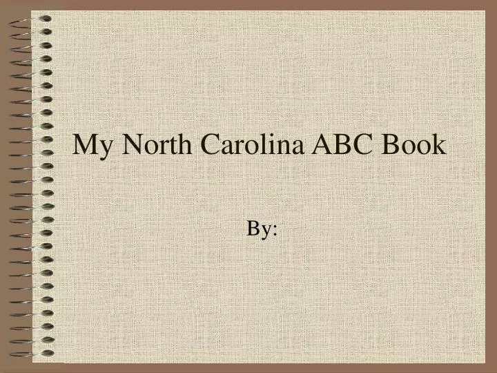 my north carolina abc book n.