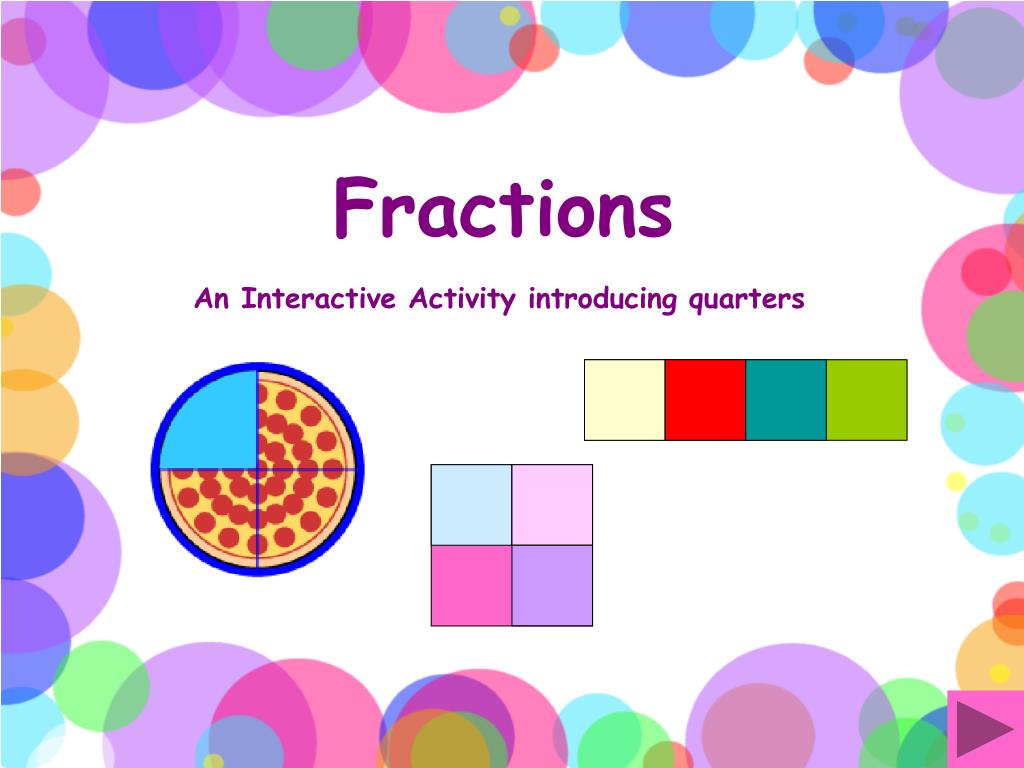presentation on fractions for class 4