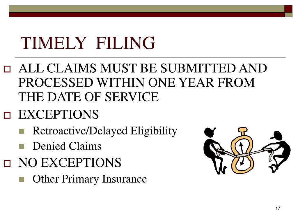 timely filing for medicare home health ceertification