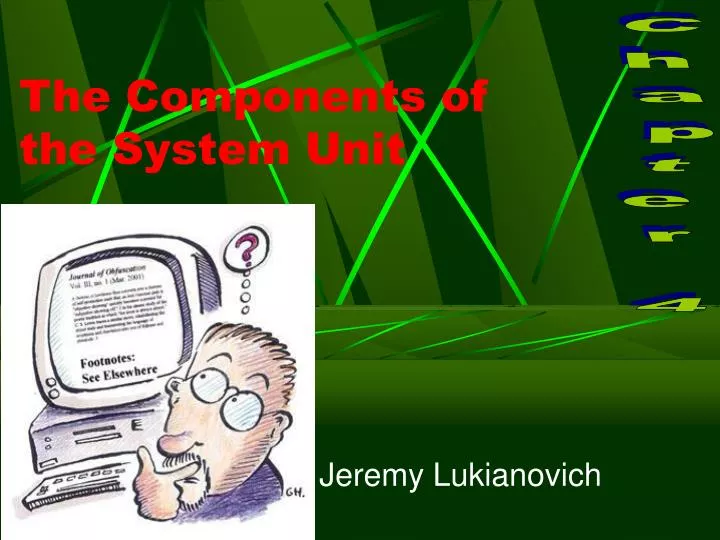 the components of the system unit n.
