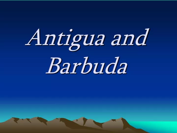 antigua and barbuda n.