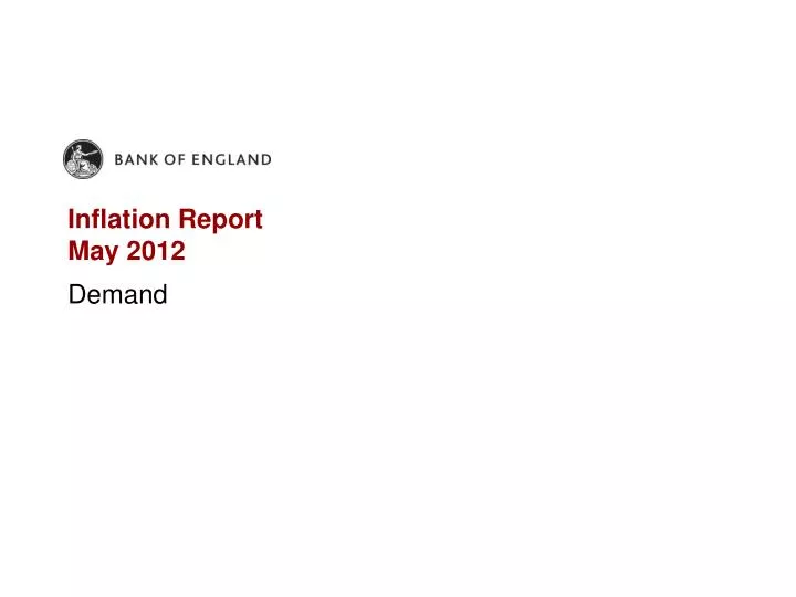 inflation report may 2012 n.