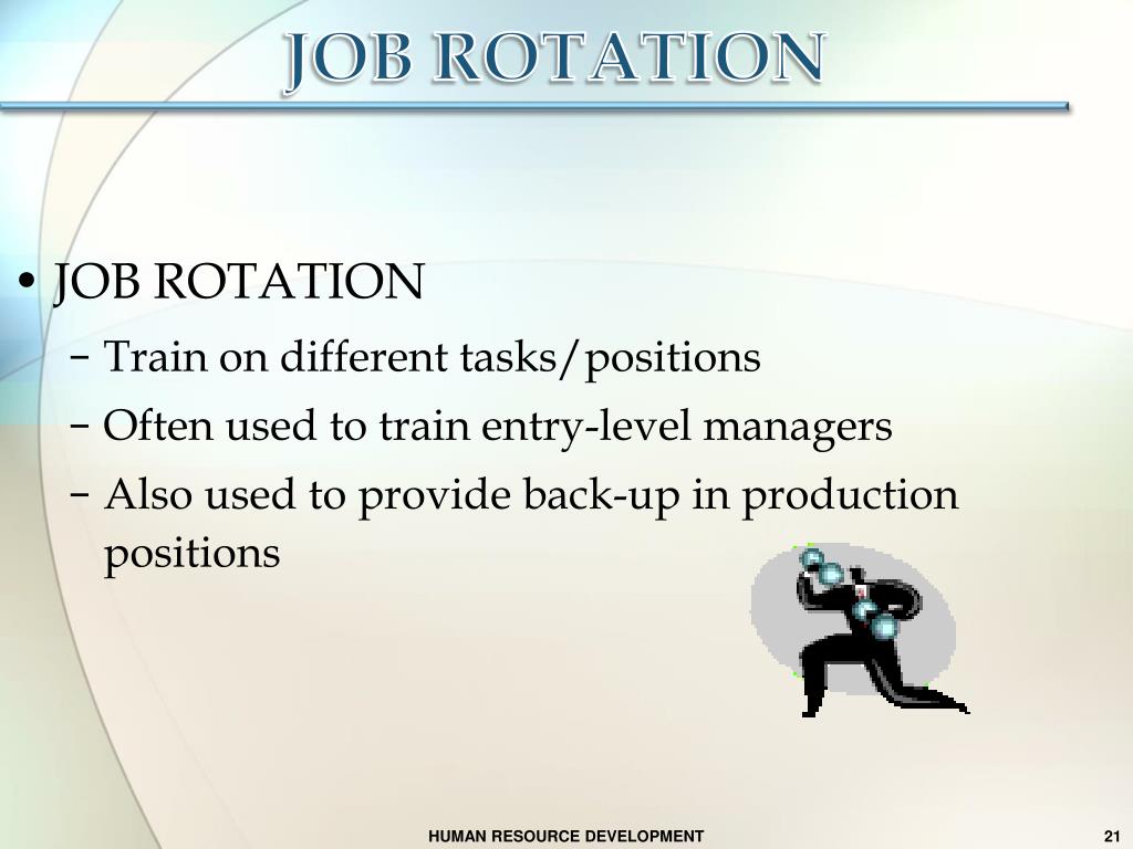 Definition job rotation example