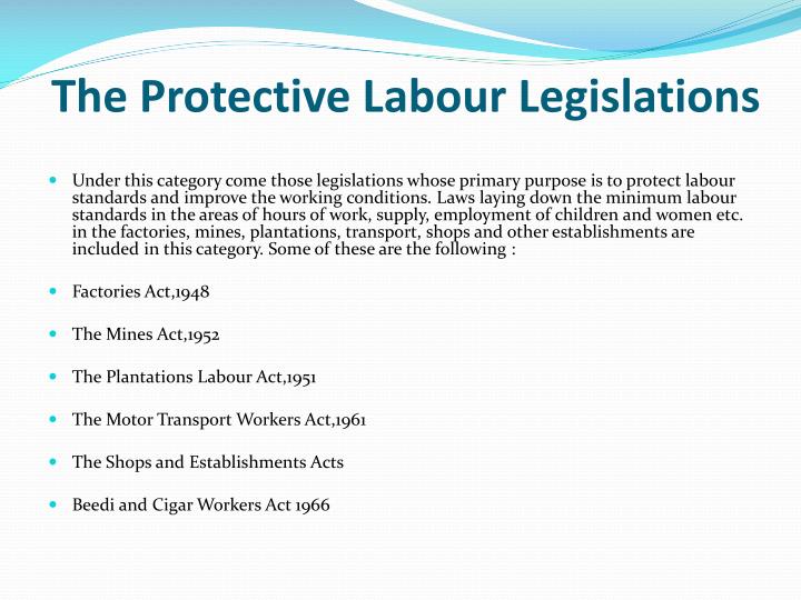 PPT Labour Laws PowerPoint Presentation ID748170