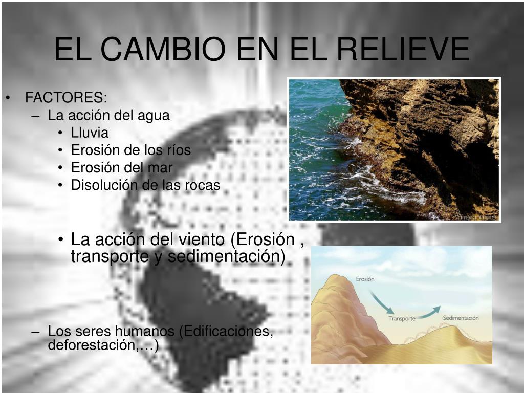 PPT EL RELIEVE TERRESTRE PowerPoint Presentation, free