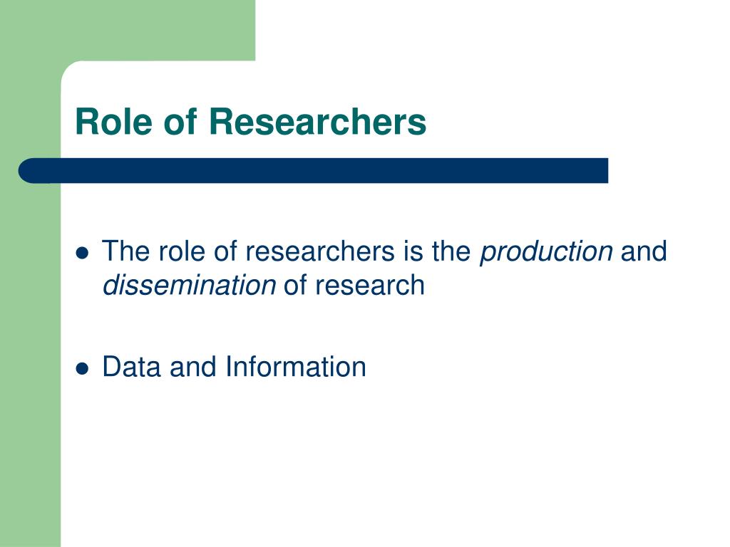 the research of role