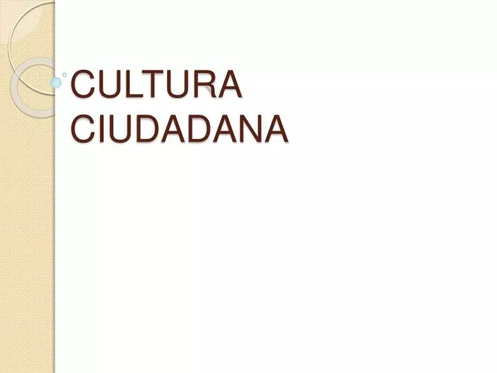 cultura ciudadana n.