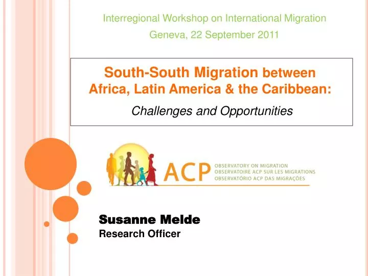 south south migration between africa latin america the caribbean n.