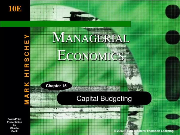 capital budgeting n.