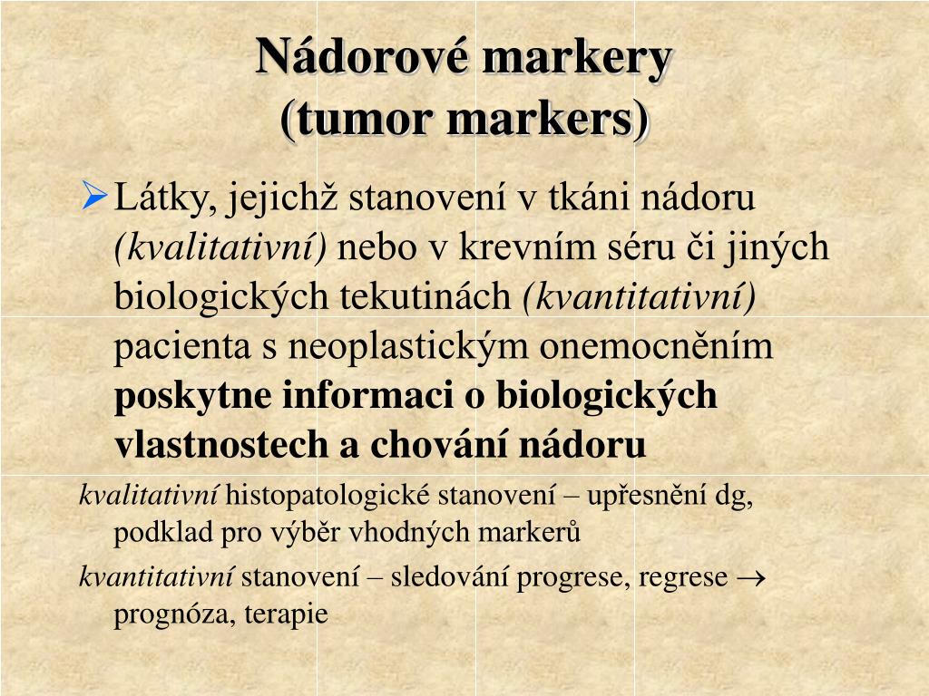 PPT - Nádorové markery PowerPoint Presentation, free download - ID:751959