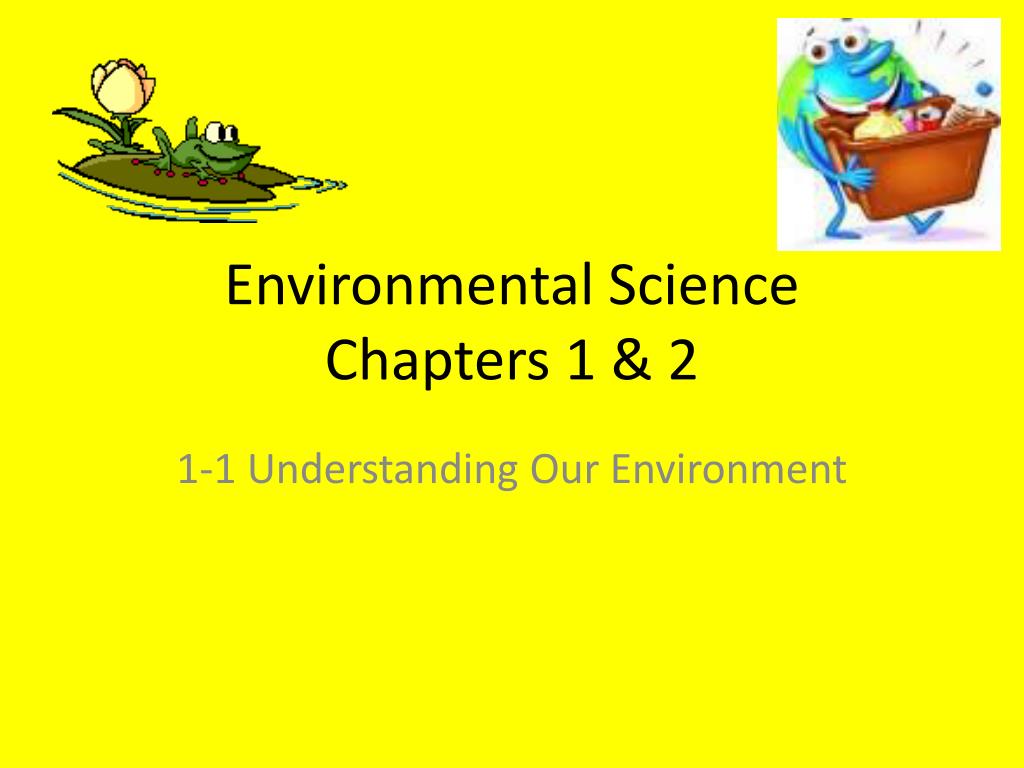 environmental science chapter 9 critical thinking