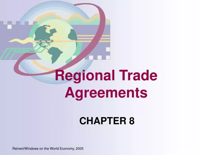 PPT Regional Trade Agreements PowerPoint Presentation, free download