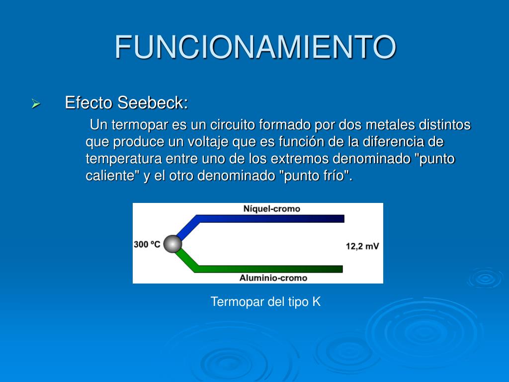 PPT - TERMOPARES PowerPoint Presentation, free download - ID:757255