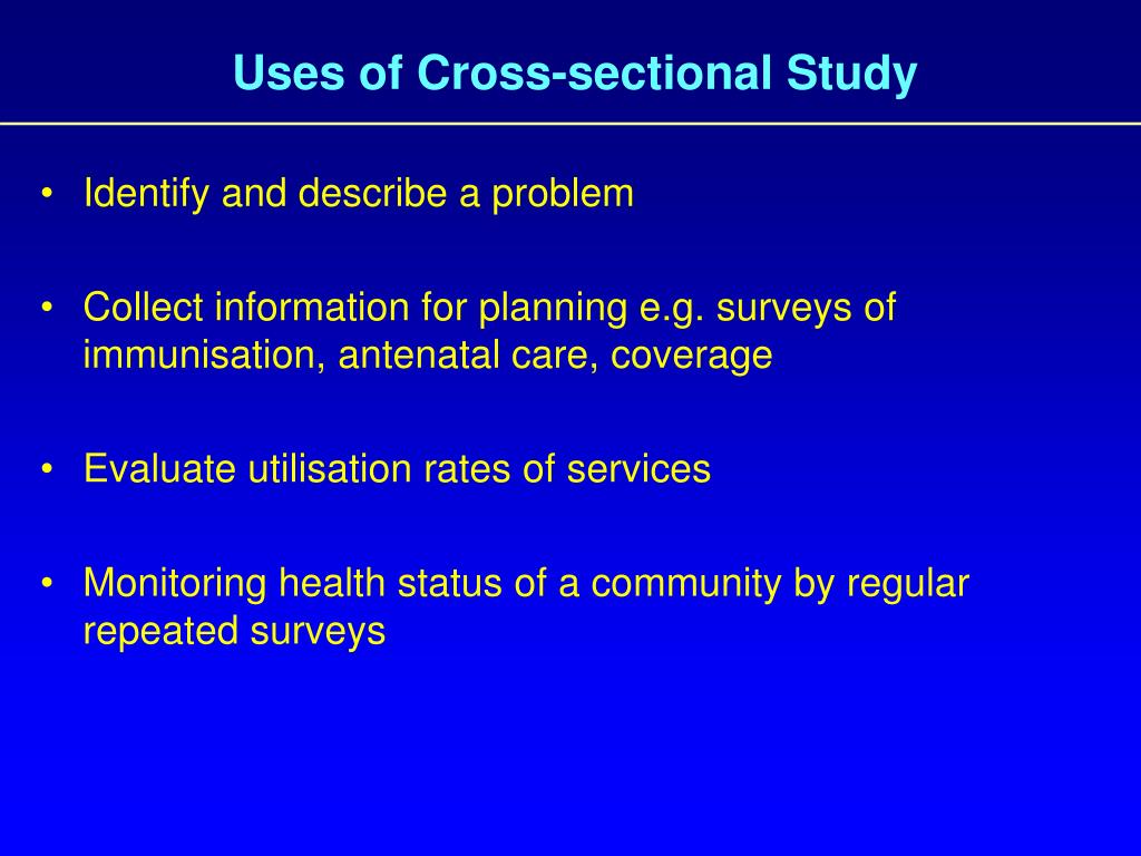 Cross-Sectional Study  Definition, Uses & Examples