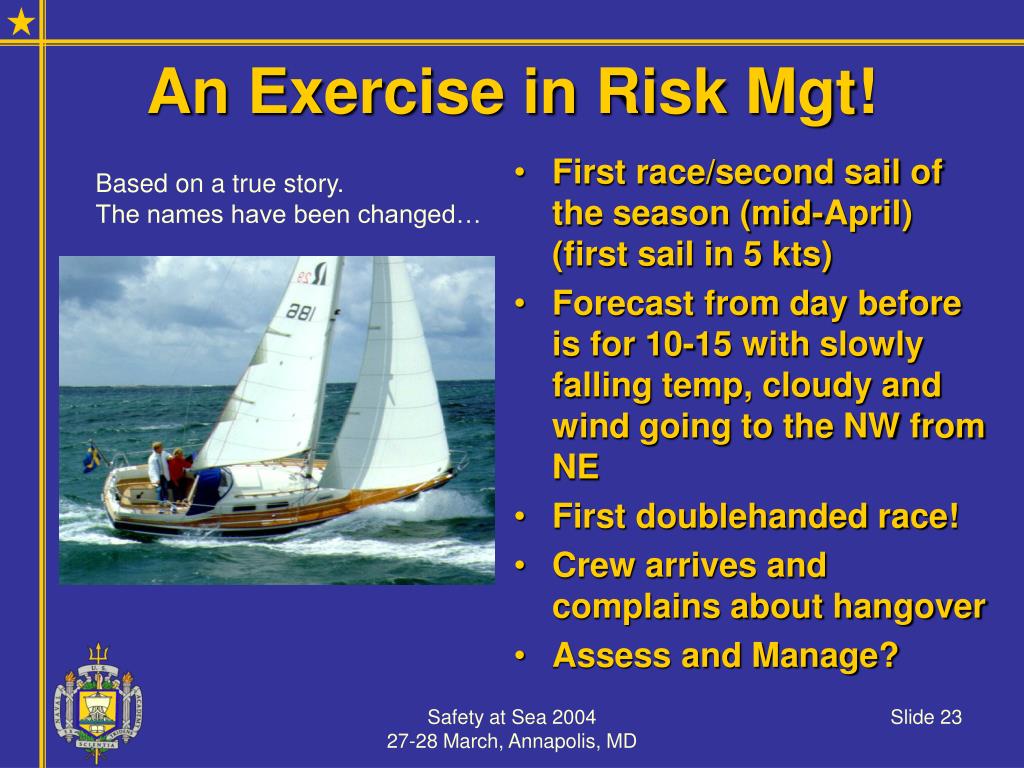 PPT - Risk Management in Sailing PowerPoint Presentation, free download