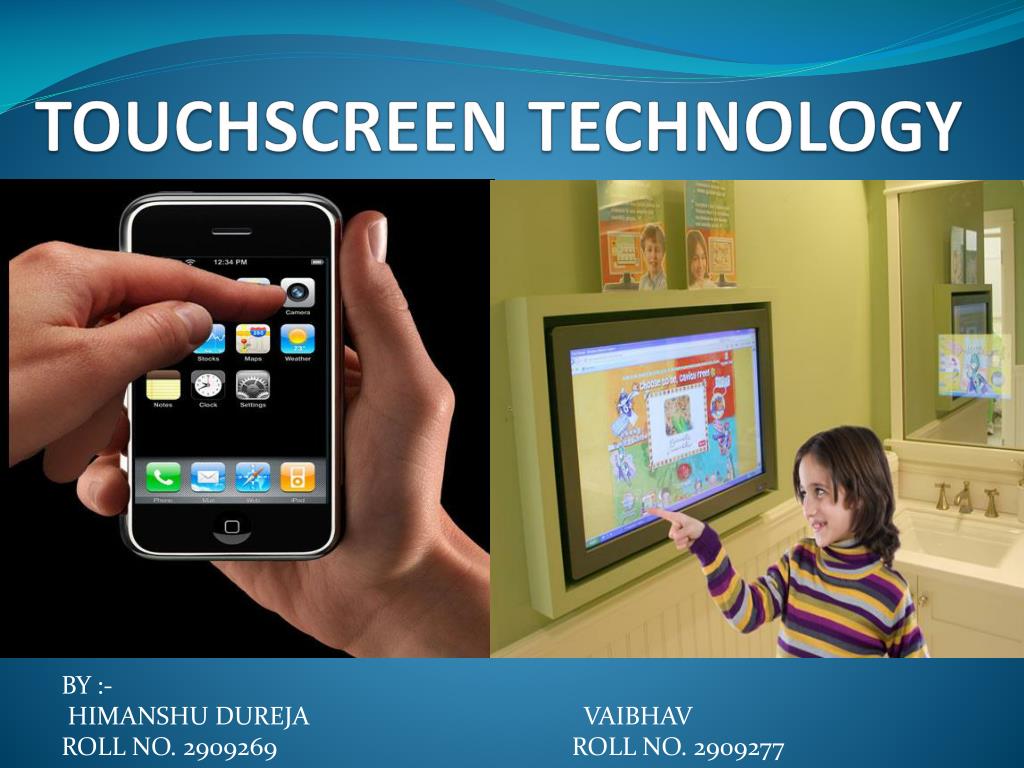 touch screen powerpoint presentation