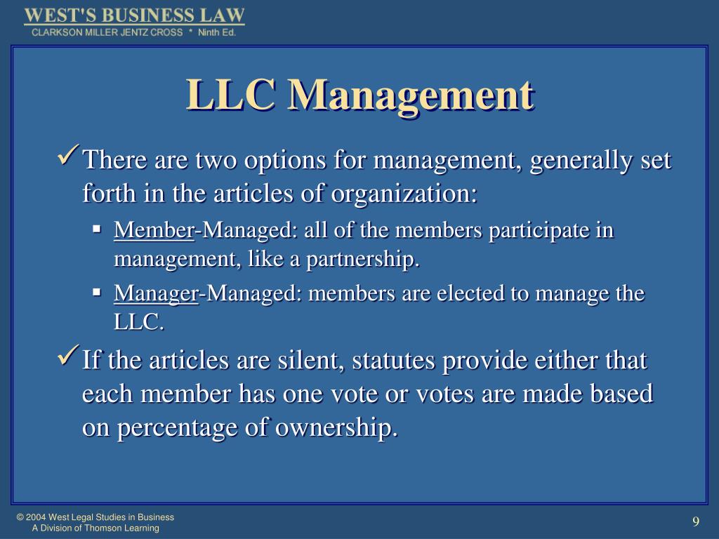 PPT Chapter 41 Limited Liability Companies and Limited Partnerships PowerPoint Presentation