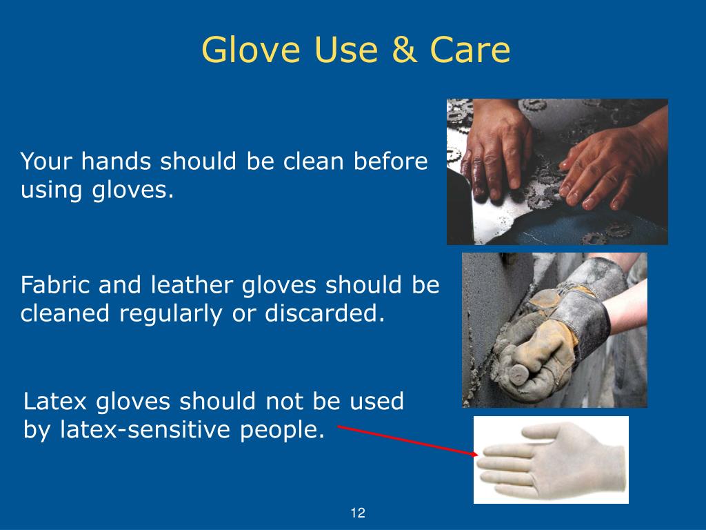 PPT Hand Protection Gloves PowerPoint Presentation free