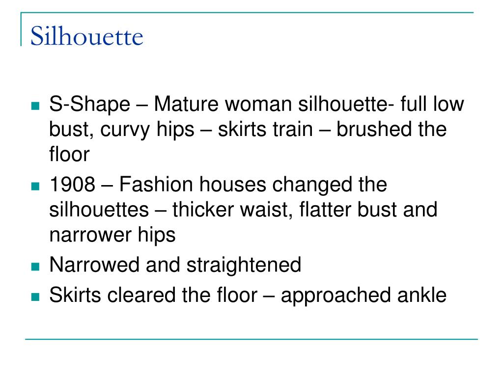 PPT - Fashion in the 1900’s - 1910 PowerPoint Presentation, free ...