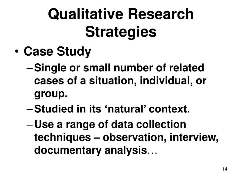 qualitative case study health