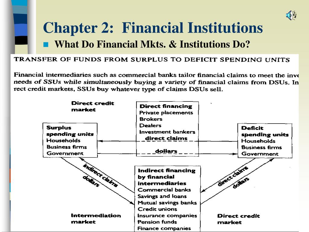 presentation on topic financial institutions