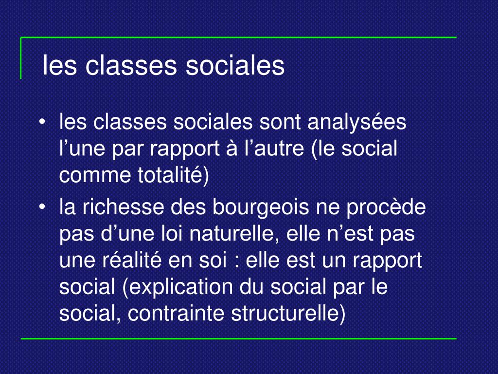 Quelles Sont Les Caracteristiques Des Classes Sociales Selon Karl Marx Quelles Sont Les Caractéristiques Des Classes Sociales Selon Karl Marx