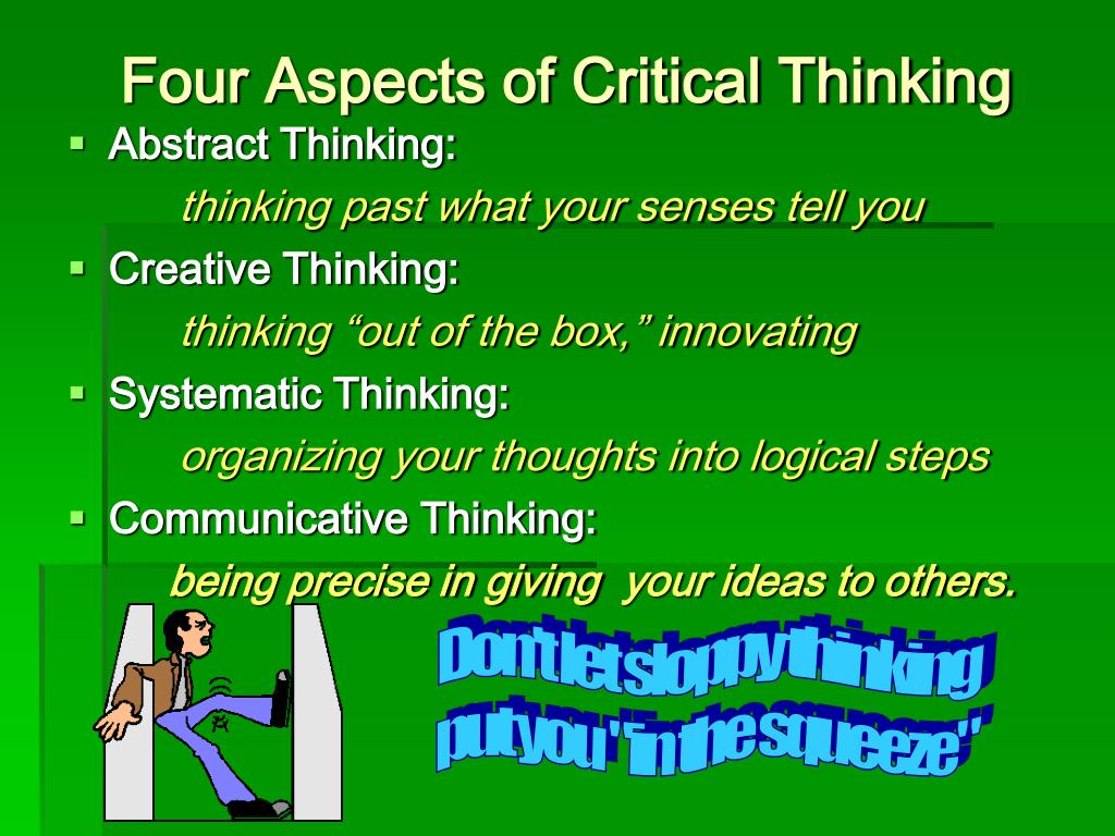 nature of critical thinking ppt