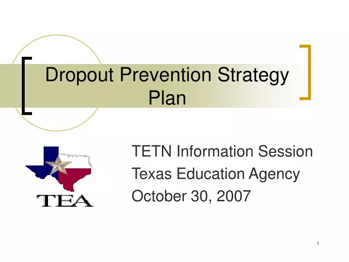 dropout prevention strategy plan n.