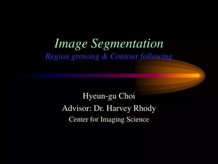 image segmentation region growing contour following n.