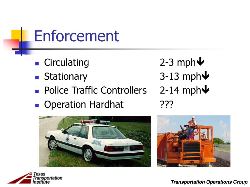 PPT - Designing for Speed, Congestion, and Delay in the Work Zone ...