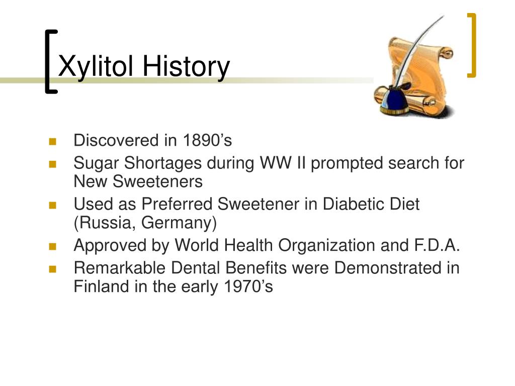PPT The Health Benefits of Xylitol PowerPoint Presentation, free