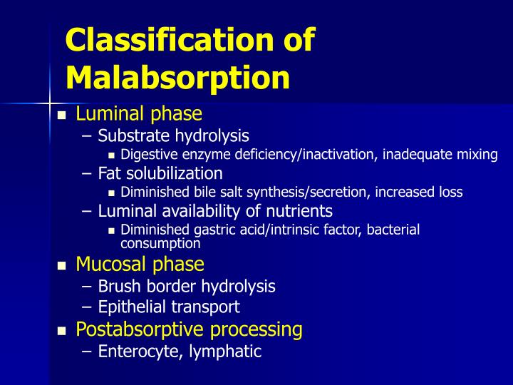 PPT Malabsorption A Clinical Approach PowerPoint Presentation ID768870
