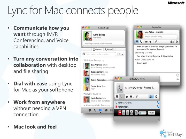 microsoft lync for mac office 365