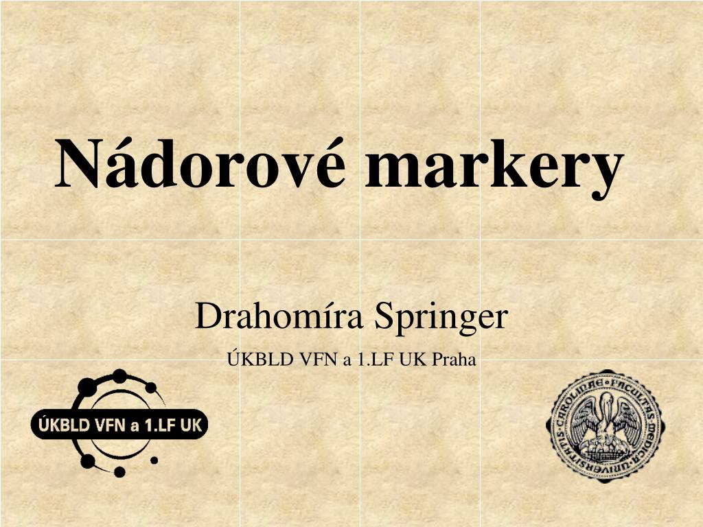 PPT - Nádorové markery PowerPoint Presentation, free download - ID:769799