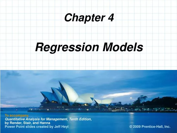 regression models n.