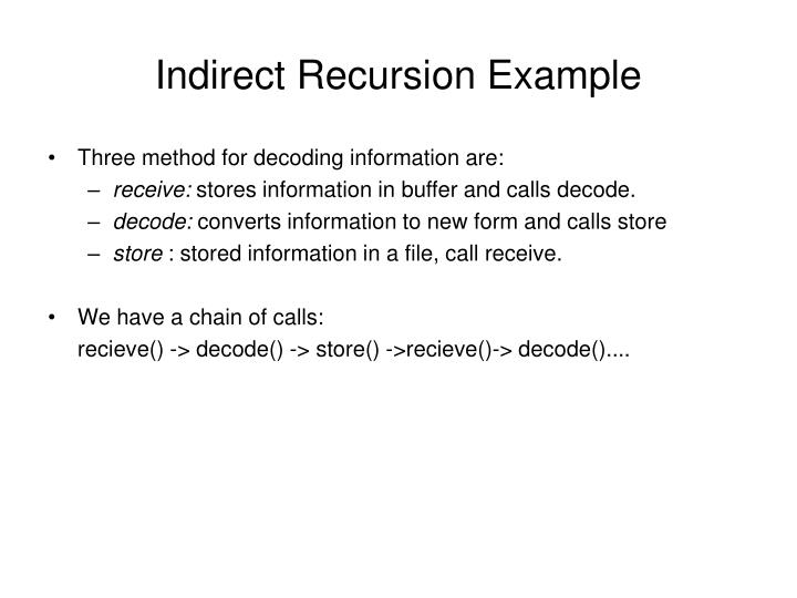 Ppt tail and non tail recursion powerpoint presentation id 771389