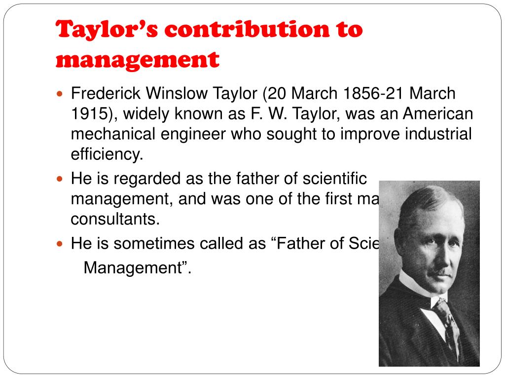 PPT SCIENTIFIC MANAGEMENT PowerPoint Presentation Free Download ID 