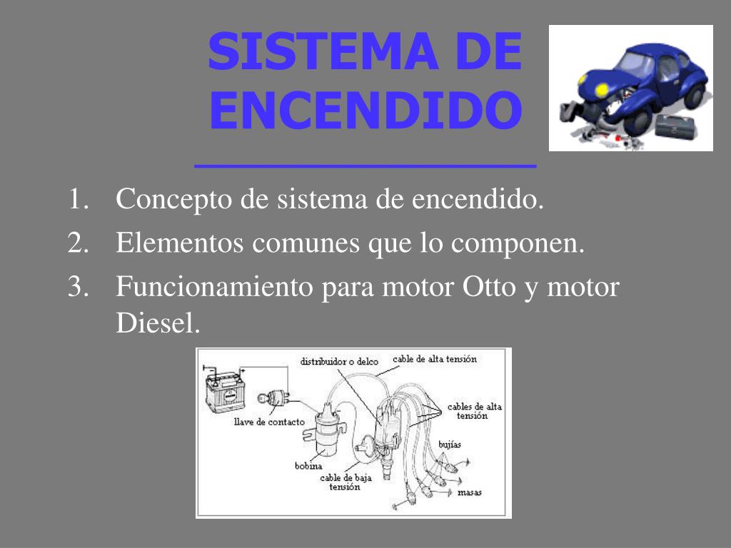 PPT - SISTEMA DE ENCENDIDO PowerPoint Presentation - ID:771693