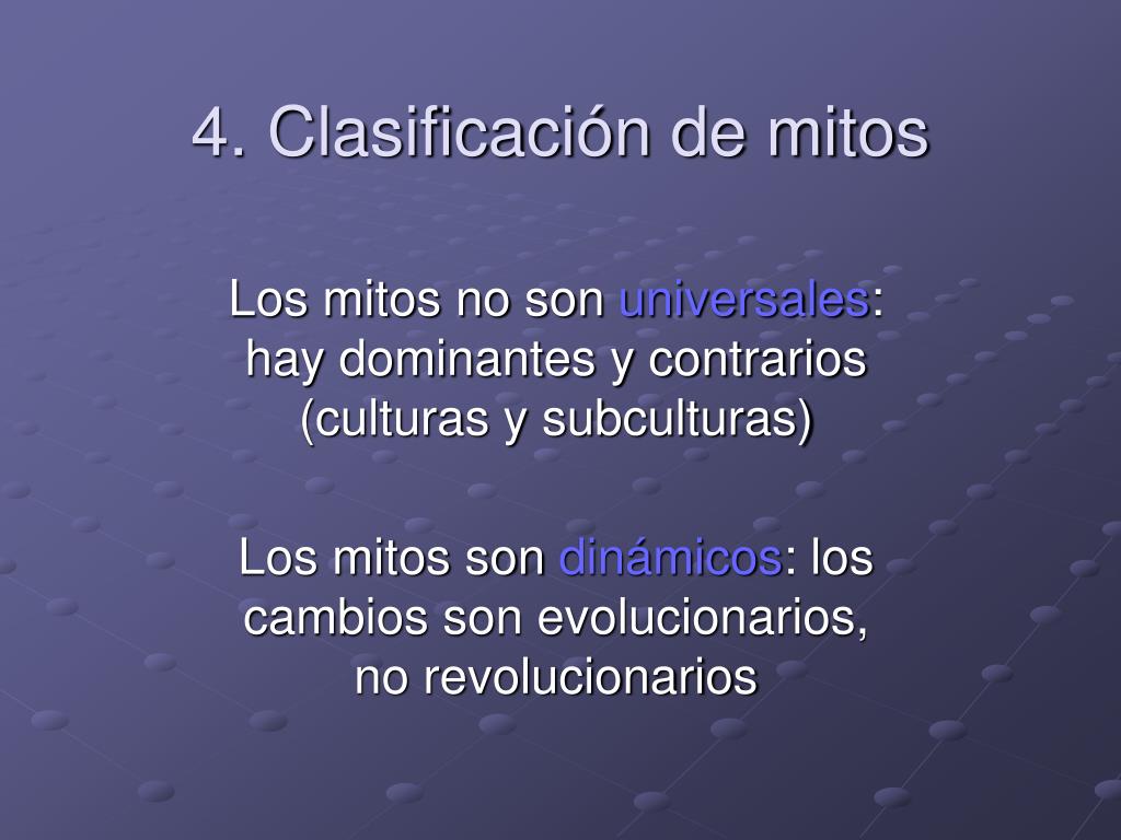Ppt Sesión 7 Mitos Powerpoint Presentation Free Download Id771803