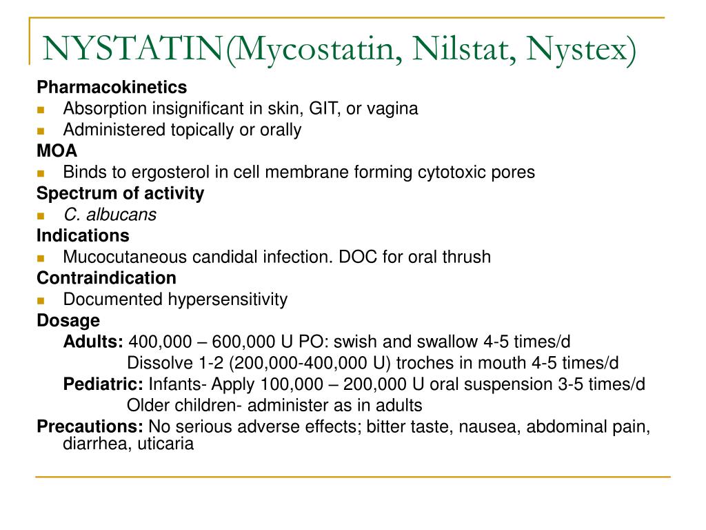 nystatin swish and swallow dose nystatin swish and swallow dose