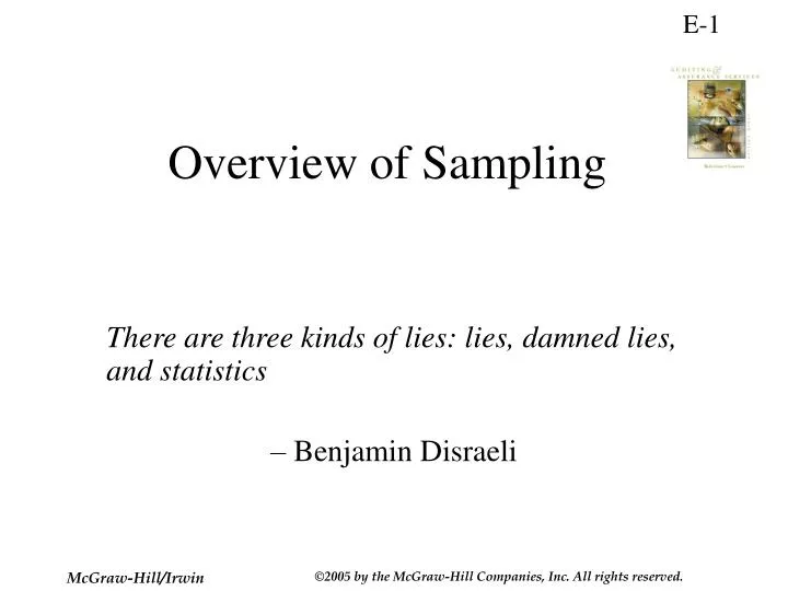 overview of sampling n.